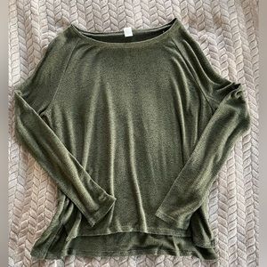 Old Navy lightweight olive green top